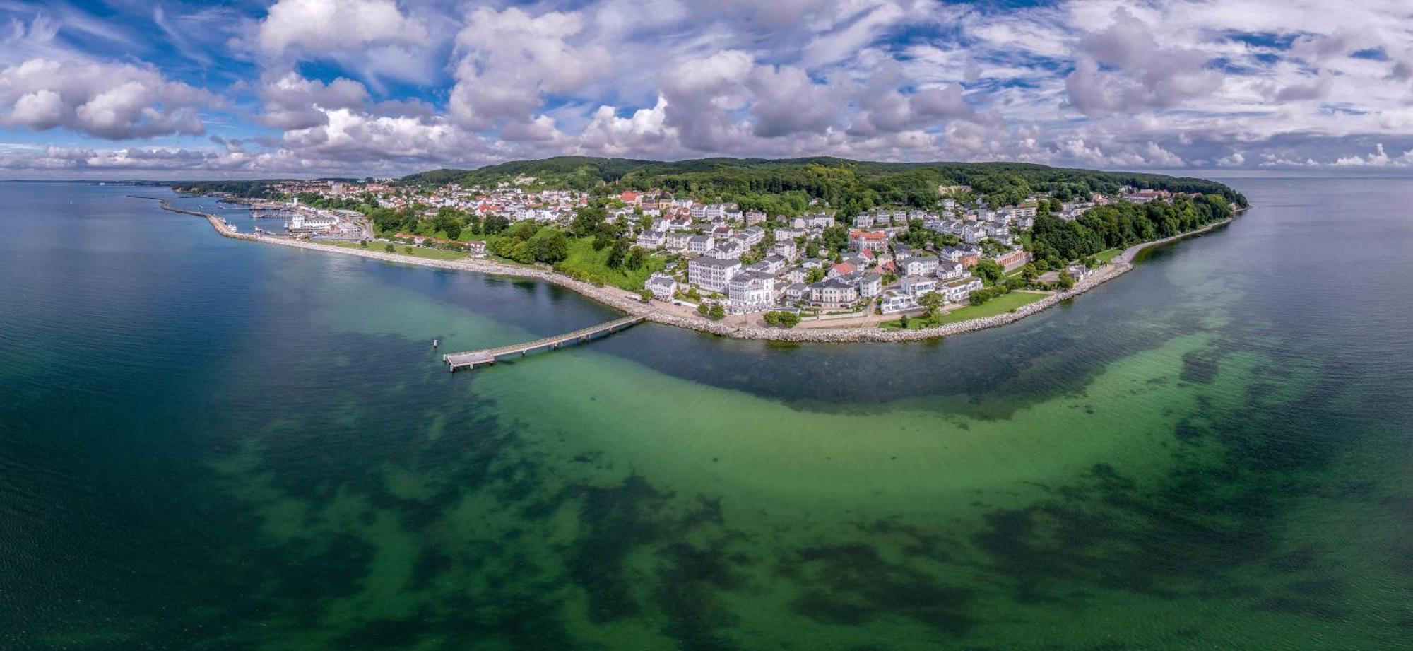 Villa Fernsicht - Wohnung Nr 1 - Mit Meerblick Sassnitz Exteriér fotografie