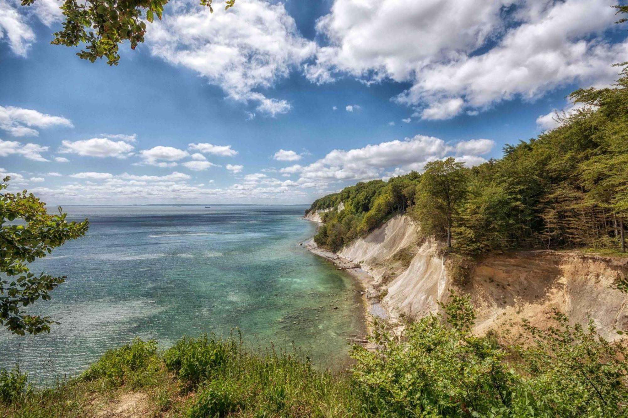 Villa Fernsicht - Wohnung Nr 1 - Mit Meerblick Sassnitz Exteriér fotografie