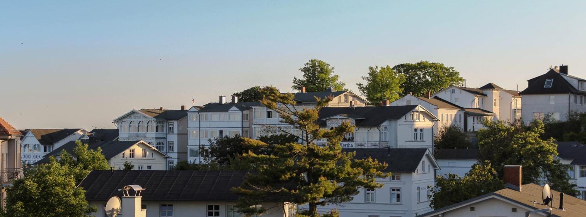 Villa Fernsicht - Wohnung Nr 1 - Mit Meerblick Sassnitz Exteriér fotografie
