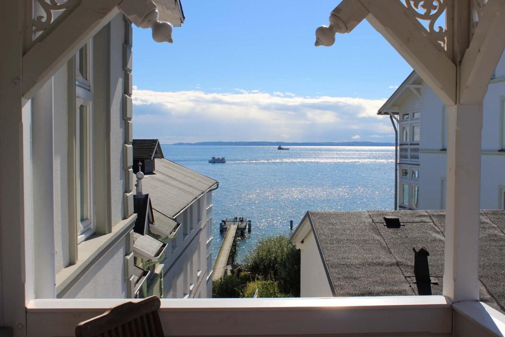 Villa Fernsicht - Wohnung Nr 1 - Mit Meerblick Sassnitz Exteriér fotografie