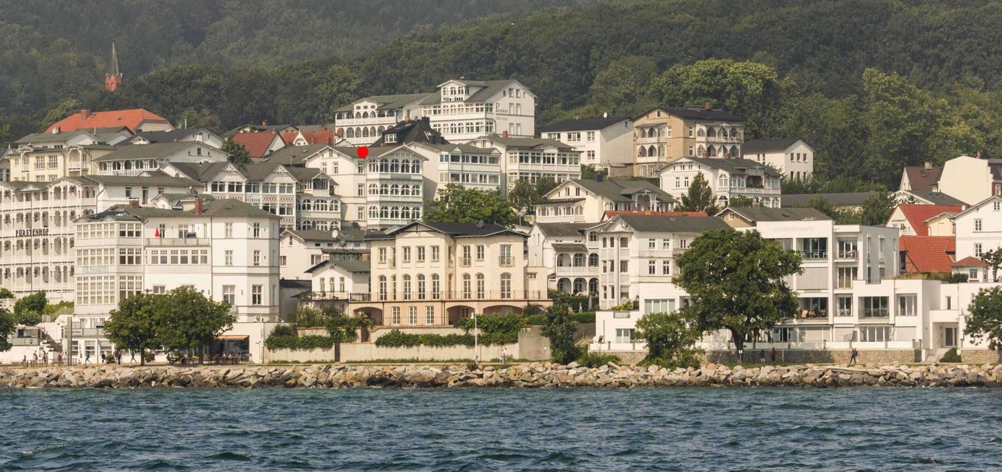 Villa Fernsicht - Wohnung Nr 1 - Mit Meerblick Sassnitz Exteriér fotografie