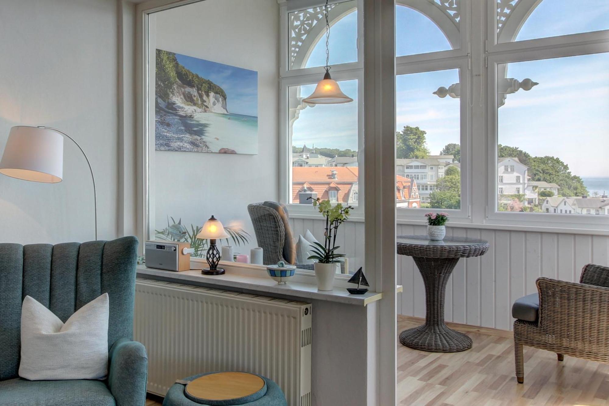 Villa Fernsicht - Wohnung Nr 1 - Mit Meerblick Sassnitz Exteriér fotografie