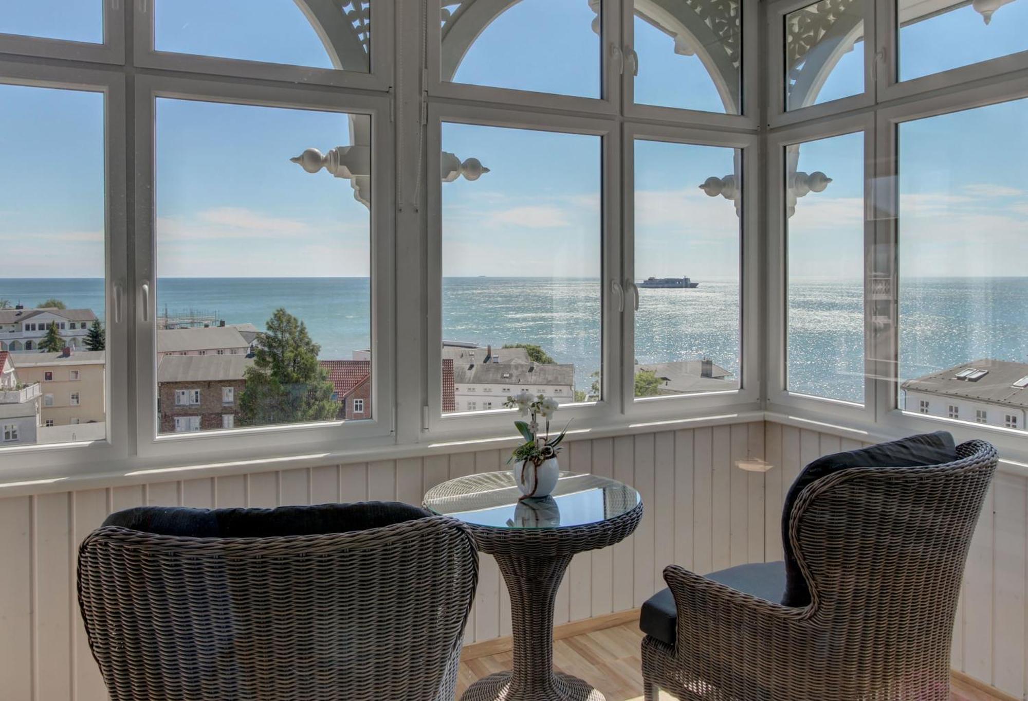Villa Fernsicht - Wohnung Nr 1 - Mit Meerblick Sassnitz Exteriér fotografie